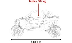 Vehicle Buggy Maverick Turbo RR Blue