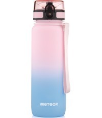 Sporta pudele Meteor 800 ml - Zils / rozā
