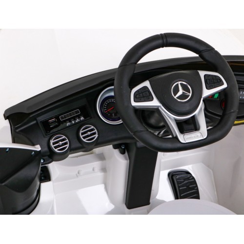 Детский электромобиль Mercedes Benz GLC63S, белый