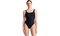 W Team Stripe U Back Black L - 500