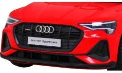 Vehicle Audi E-Tron Sportback Red