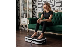VIBRATION PLATFORM WITH PUSH-UP BARS AND RESISTANCE BANDS SVP09 HMS