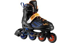NH18190A IN-LINE SKATES/HOCKEY ICE SKATES SET 2IN1 BRAVE SIZE S(29-33) NILS EXTREME - Blue