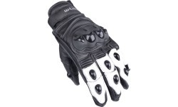 W-TEC Radoon Motorcycle Gloves - Black/White