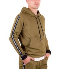 Men’s Hoodie inSPORTline Straphoodie - Khaki