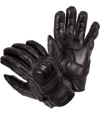 Мотоперчатки W-TEC Trogir Leather Motorcycle Gloves - Чёрный