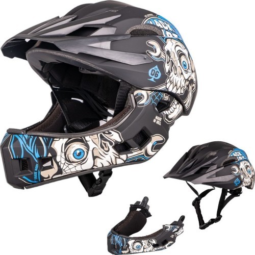 Downhill Helmet W-TEC Delgada - Black Heart Mechanic