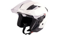 Motorcycle Helmet W-TEC Putta - Pearl White