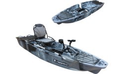 Складной каяк с педальным приводом inSPORTline Rhoner Urban Camo