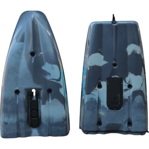 Salokāma kajaks ar pedāļiem inSPORTline Rhoner Urban Camo