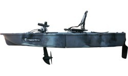 Folding Pedal Drive Kayak inSPORTline Rhoner Urban Camo