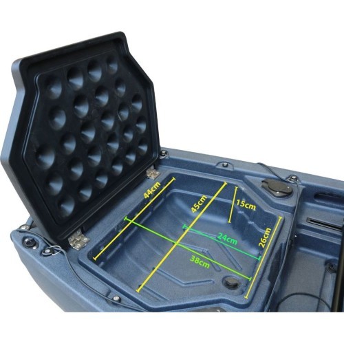 Folding Pedal Drive Kayak inSPORTline Rhoner Urban Camo