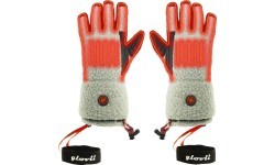 Перчатки с подогревом из искусственной овчины Glovii GS3 - Beige, Black
