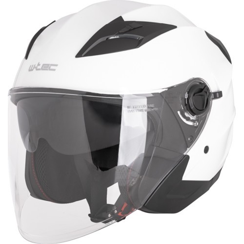 Открытый шлем W-TEC Barcela - White Glossy