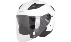Atklātā tipa ķivere W-TEC Barcela - White Glossy