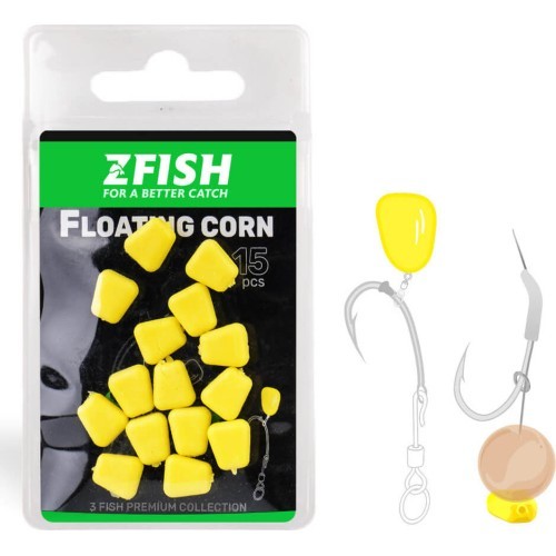 ZFISH peldoša kukurūza