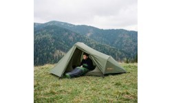 Īpaši viegls guļammaiss NILS Camp NC1705, melni zaļš
