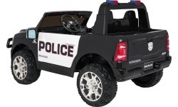 RAM 3500 Police elektromobilis, melns