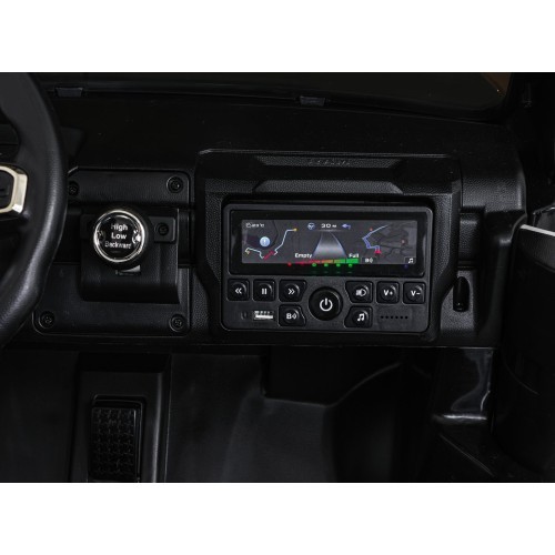 RAM 3500 Police elektromobilis, melns