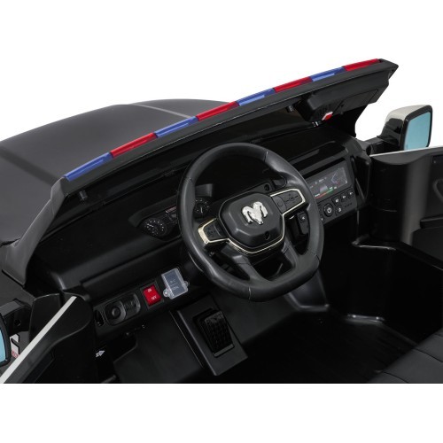 Электромобиль RAM 3500 Police, чёрный