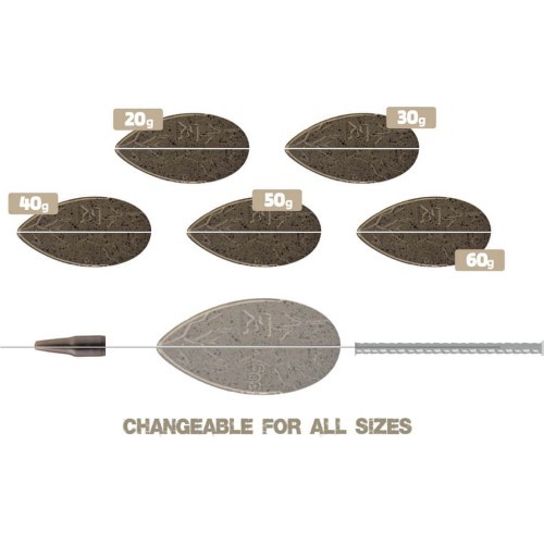 Набор кормушек ZFISH Method Feeder Feeda X 50,60 г + форма