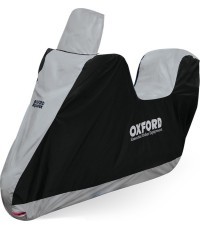 Чехол для скутера Highscreen Oxford Aquatex, чёрный/серебристый