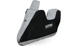 Чехол для скутера Highscreen Oxford Aquatex, чёрный/серебристый