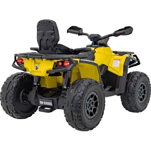 Quad Can Am Outlander ATV Yellow