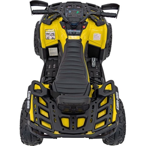 Quad Can Am Outlander ATV Yellow