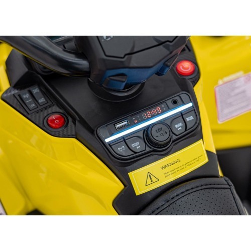 Kvadricikls Can Am Outlander ATV, dzeltens