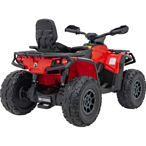 Kvadricikls Can Am Outlander ATV ar tālvadības pulti, sarkans