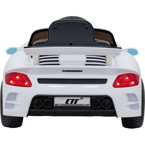 Elektromobilis RUF CTR3, balts