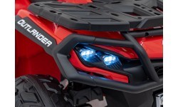 Quad Can Am Outlander ATV with Remote Control Red