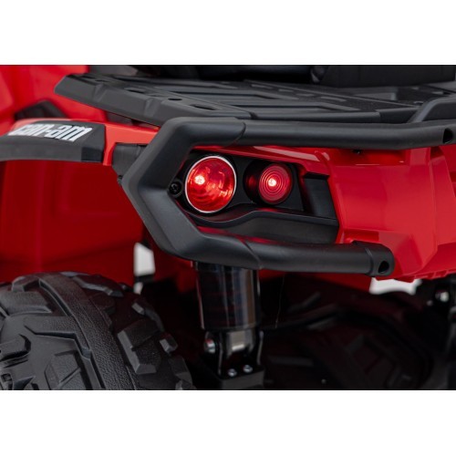 Квадроцикл Can Am Outlander ATV с пультом дистанционного управления, красный