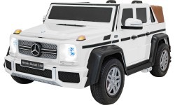 Elektromobilis Mercedes Benz Maybach G650 Strong, balts