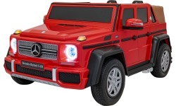 Elektromobilis Mercedes Benz Maybach G650, sarkans