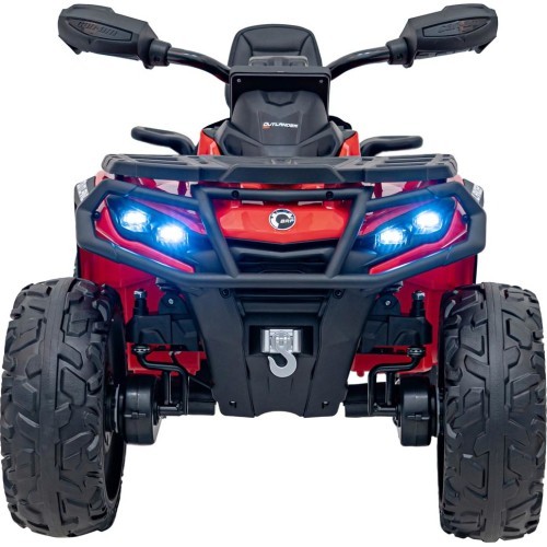 Elektriskais kvadricikls Can-Am Outlander ATV, sarkans