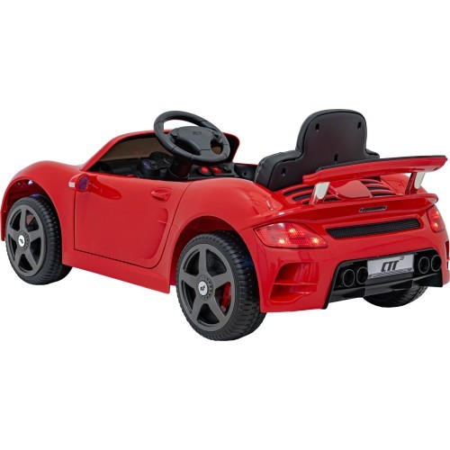 Электромобиль RUF CTR3, красный