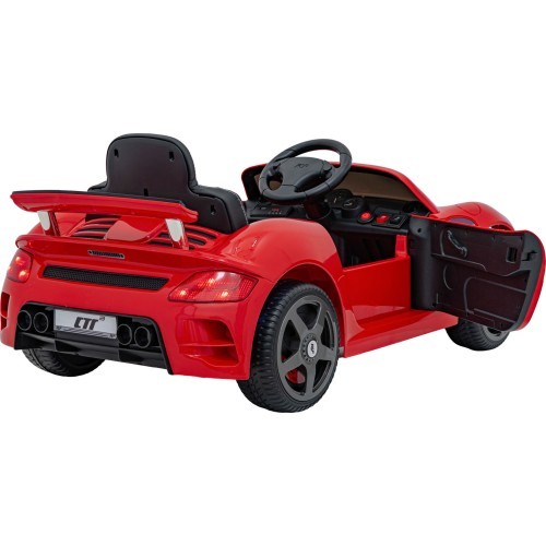 Elektromobilis RUF CTR3, sarkans