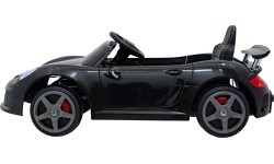 Elektromobilis RUF CTR3, melns