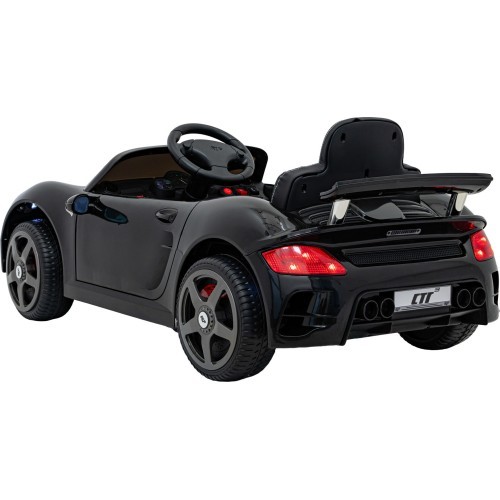 Elektromobilis RUF CTR3, melns