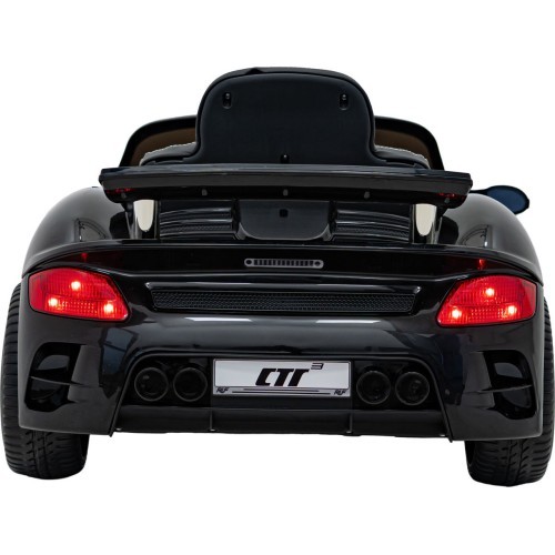 Elektromobilis RUF CTR3, melns