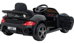 Elektromobilis RUF CTR3, melns