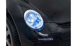 Elektromobilis RUF CTR3, melns