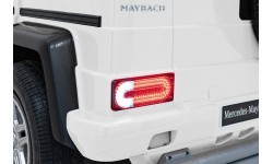 Elektromobilis Mercedes Benz Maybach G650 Strong, balts