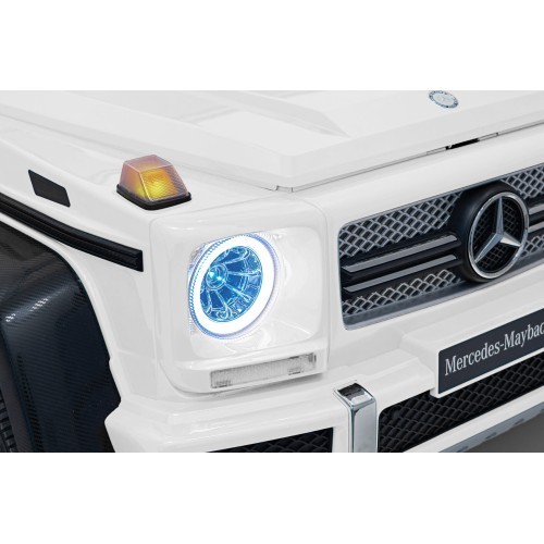 Электромобиль Mercedes Benz Maybach G650 Strong, белый