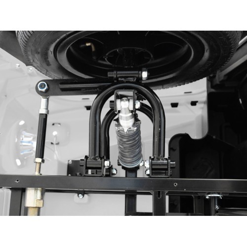 Elektromobilis Mercedes Benz Maybach G650 Strong, balts