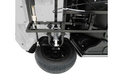Elektromobilis Mercedes Benz Maybach G650 Strong, balts