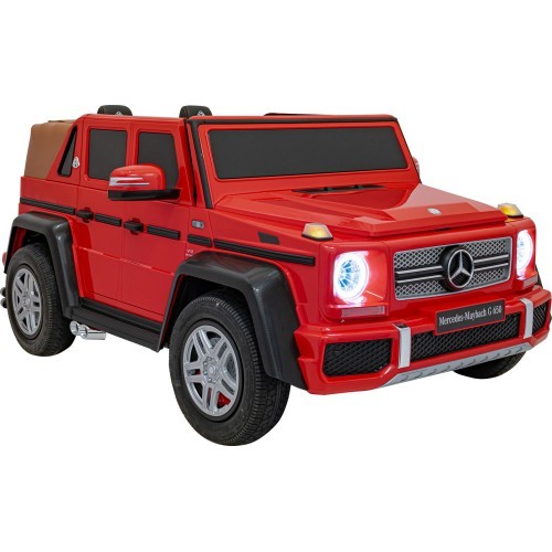 Vehicle Mercedes Benz MAYBACH G650 STRONG Red