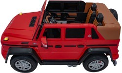 Электромобиль Mercedes Benz Maybach G650 Strong, красный